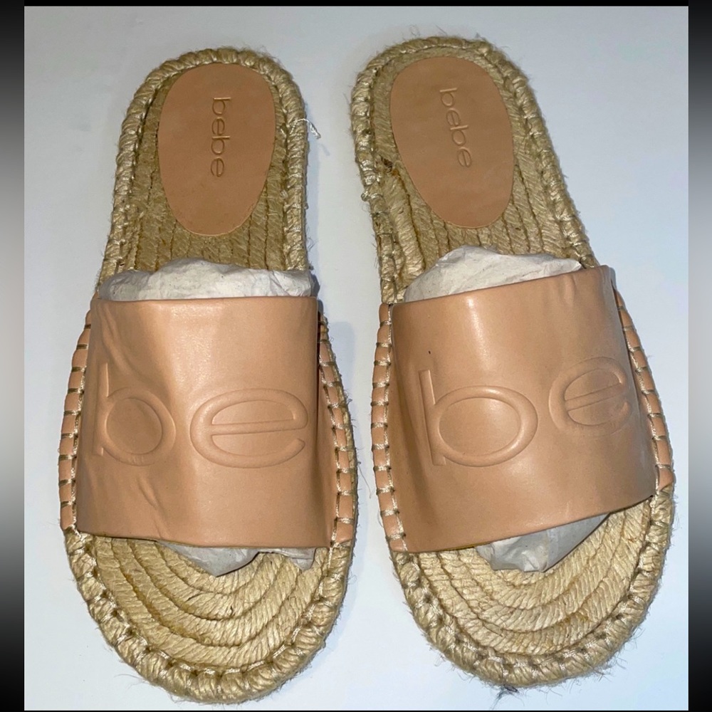 BEBE Women 10 Wineva Black Tan